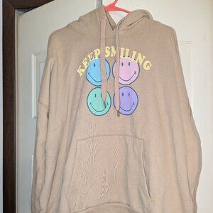 American Eagle Women’s Keep Smiling Soft Oversized Sweatshirt